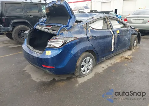 2016 Hyundai Elantra Se из США, поврежденный, VIN 5NPDH4AE6GH699823